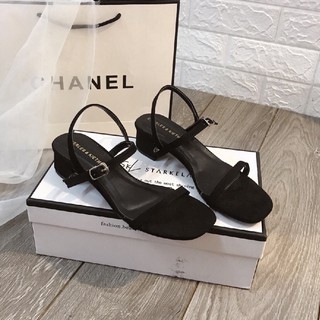 Sandal da lộn 2 phân mẫu mới nhất