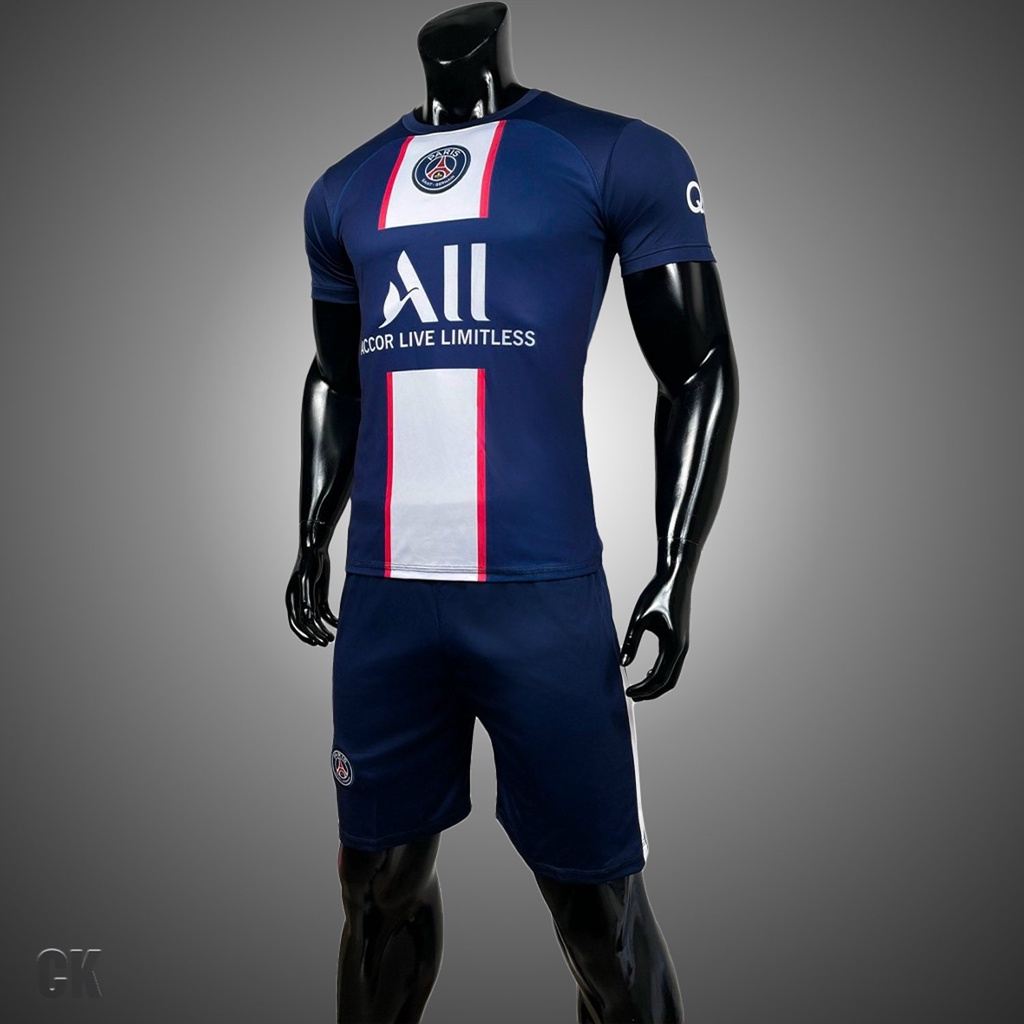 Bộ đồ đá banh CLB Paris S.Germain xanh dương