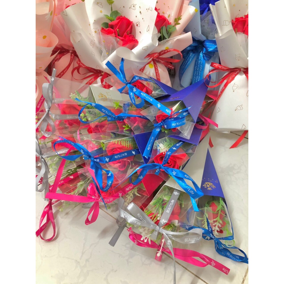 Hoa Hồng 1 bông  kính meka tặng người thân giá sỉ