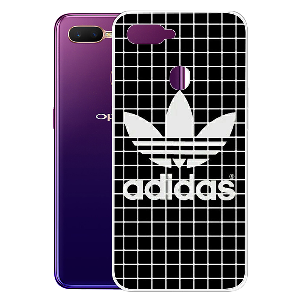 Ốp Điện Thoại Trong Suốt In Logo Adidas Thời Trang Cho Oppo A3S A5 A37 Neo 9 A39 A57 A5S A7 A59 F1S A73 A77 F3 F5 2018 C49