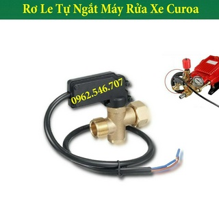 Rơ le áp lực tự ngắt nước máy rửa xe dây curoa, máy rửa xe cao áp