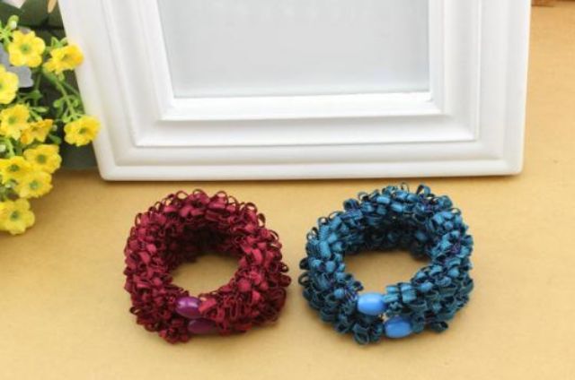 Combo 10 cột tóc đủ màu<br>Giá Sỉ 35k/ 10 cai