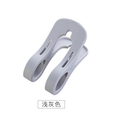 Clip đôi bằng nhựa kẹp áo gió đa năng quilt sấy clip quần áo gia đình clip