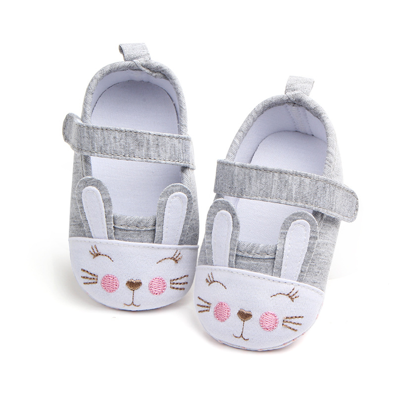 WALKERS Giày Vải Cotton Đế Mềm Chống Trượt Cho Bé Gái Tập Đi