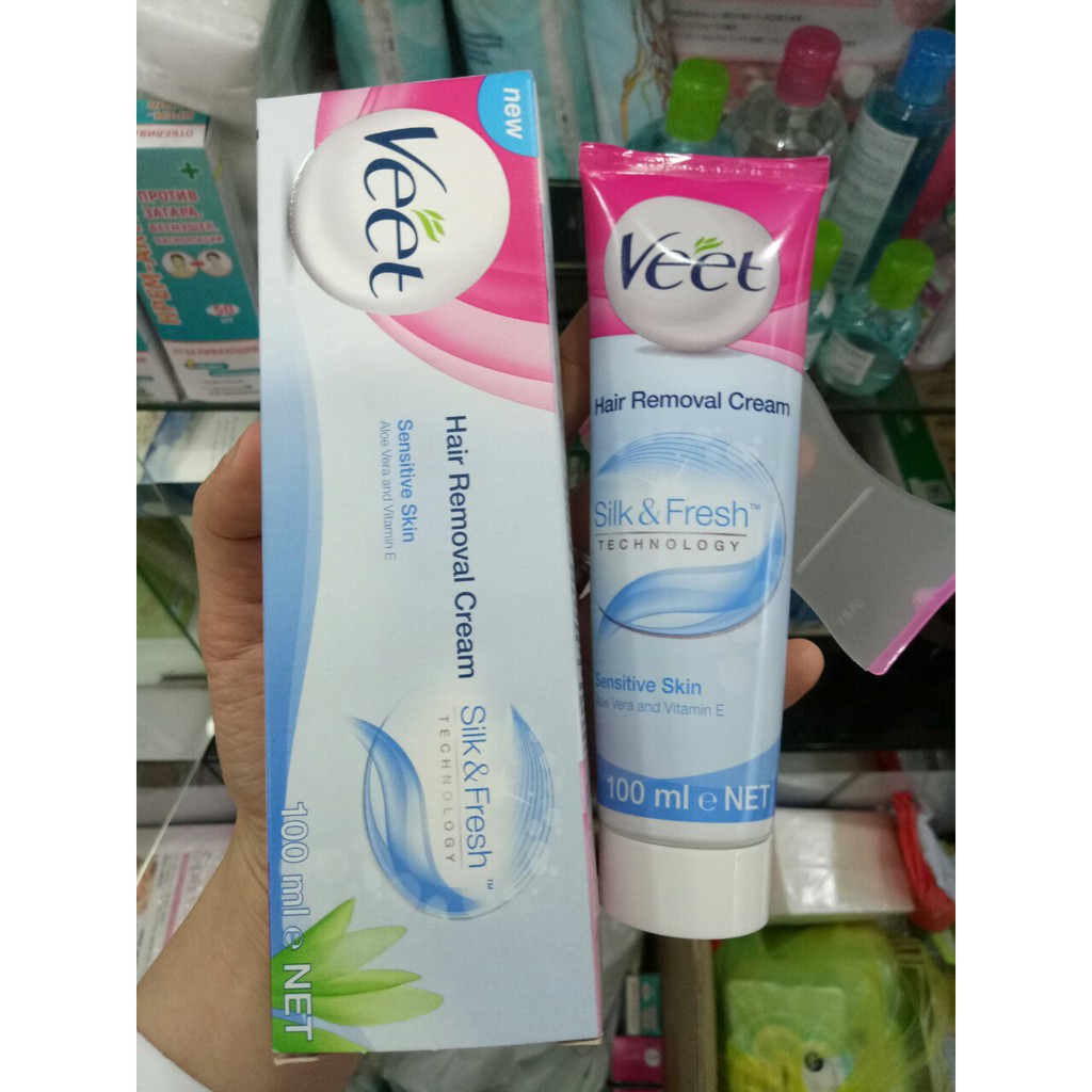 KEM TẨY LÔNG VEET PHÁP 100ML ( ẢNH THẬT)