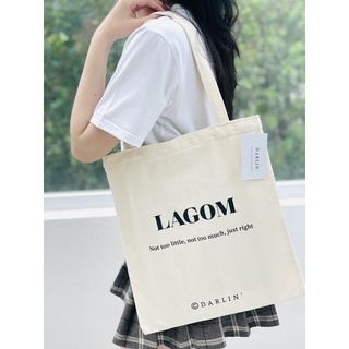 Túi tote vải canvas nữ Darlin' - Lagom