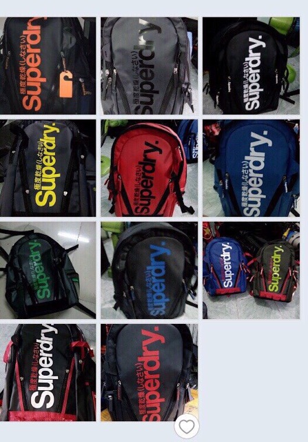 Balo Superdry chính hãng
