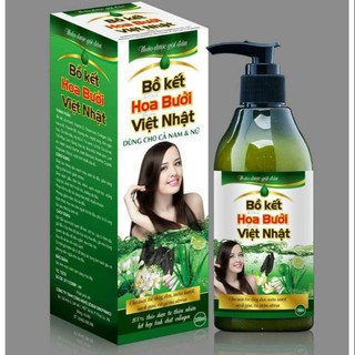 Dầu gội thảo dược bồ kết hoa bưởi Việt Nhật 300ml