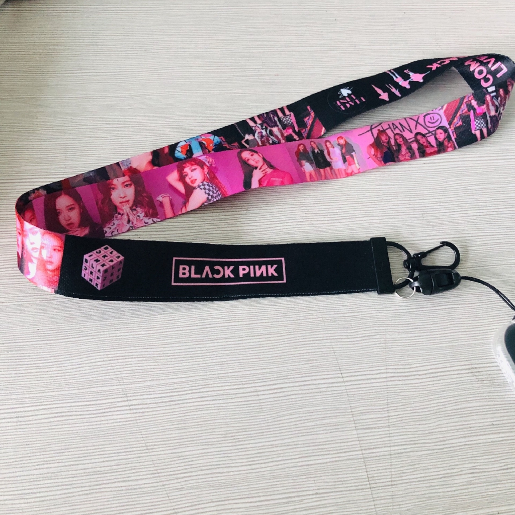 Dây Đeo Điện Thoại / Móc Khóa Hình Blackpink Lisa Thời Trang