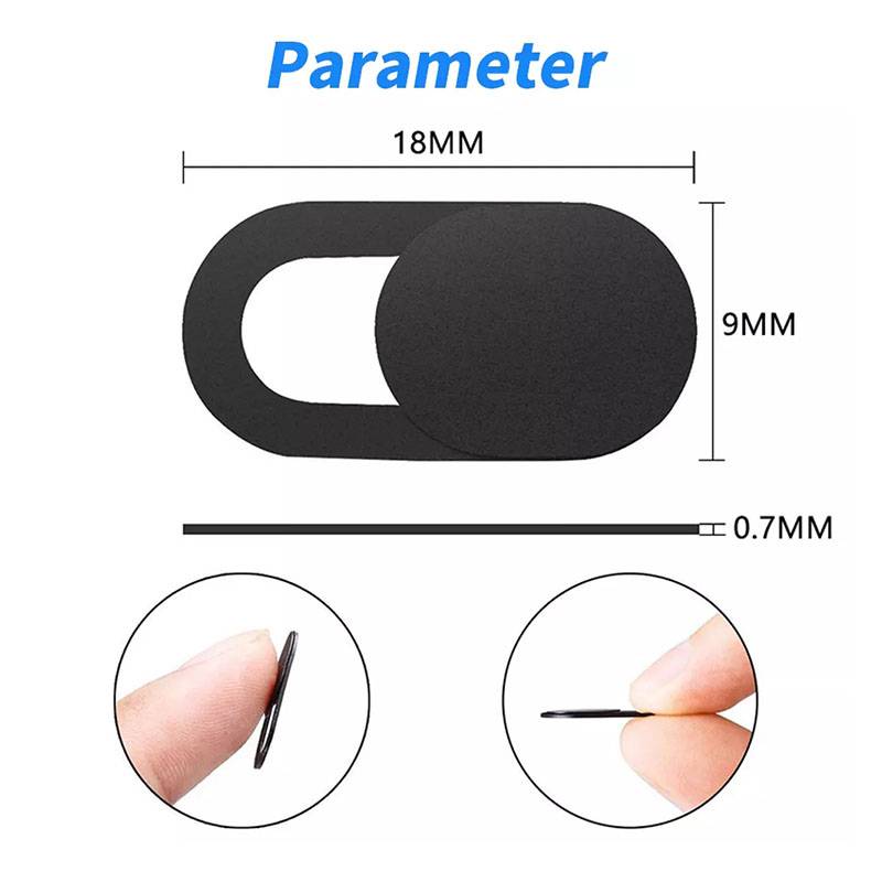 [Ready Stock] 2pcs/Set Webcam Cover Ultra-Thin Slider secure protect film Privacy Protector Camera Cover for Laptop Mobile Phone Lens
