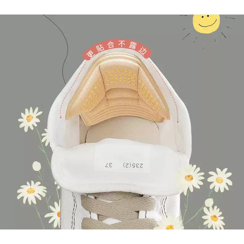 Miếng lót giày chống rộng, đệm gót giảm size giày. Chất liệu eva êm chân. Miếng lót gót giày giảm size