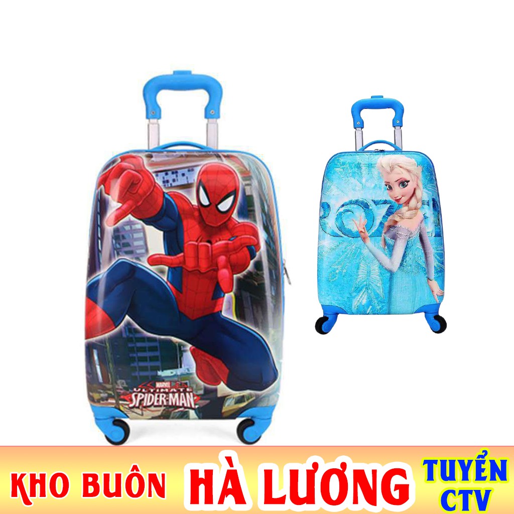 E61 Valy hình siêu nhân người nhện elsa công chúa