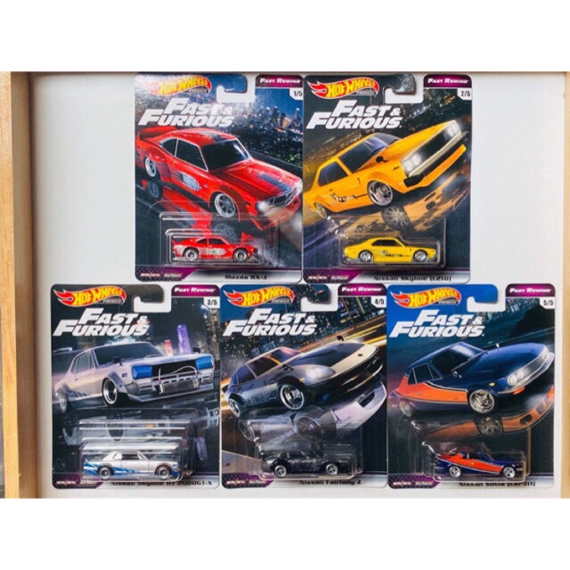 Xe mô hình hotwheels Fast&Furious Premium