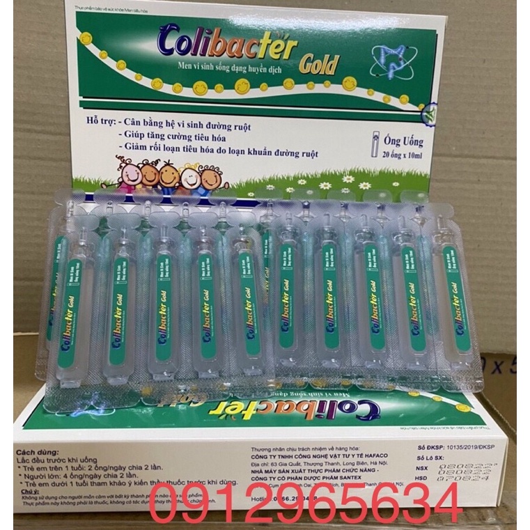 Men vi sinh sống dạng huyền dịch Colibacter gold men Bạch Mai hỗ trợ tiêu hoá trẻ ăn ngon hết biếng ăn