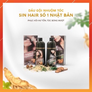 Dầu Gội Phủ Bạc Nhân Sâm Sin Hair