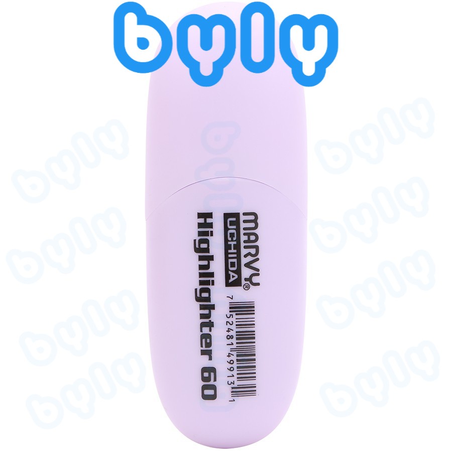 [Ship hỏa tốc] Bộ bút đánh dấu màu pastel Marvy - Highlighter 60P-4V, 60P-6V sản phẩm chất lượng cao - ByLy Store