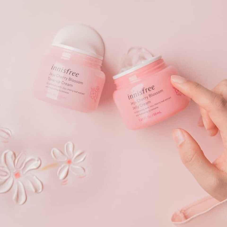 Set Dưỡng Trắng Da Innisfree 💖Freeship💖 SET DƯỠNG #INNISFREE_JEJU_CHERRY #BLOSSOM_CREAM_DUO | BigBuy360 - bigbuy360.vn