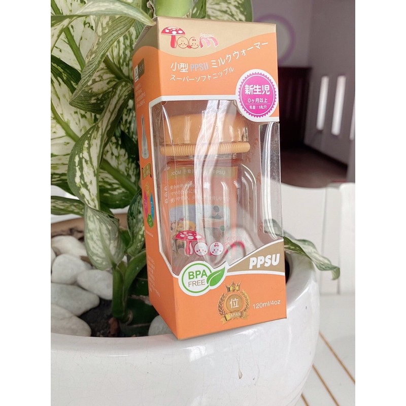 Combo 5 bình sữa Tom cho bé,120ml,160ml,240ml (sỉ)