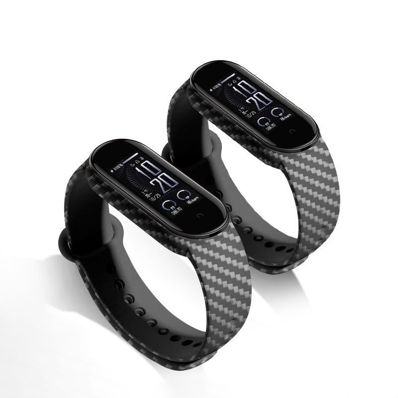 - Dây đeo thay thế carbon dành cho Xiaomi Miband 7/ Mi band 7