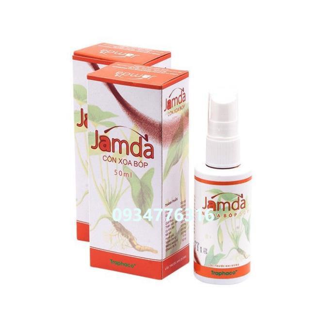 ✅ CỒN XOA BÓP GIẢM ĐAU NHỨC CƠ BẮP JAMDA TRAPHACO