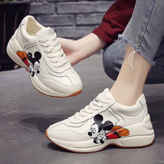 Giày sneaker mickey cực hot (video+ảnh thật)