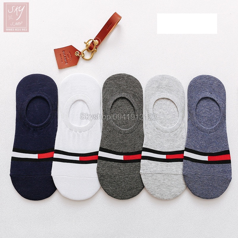 Tất lười, vớ lười nam cổ ngắn MHAN CAO CẤP với ĐỆM CHỐNG TUỘT chất liệu 100% COTTON siêu thấm hút