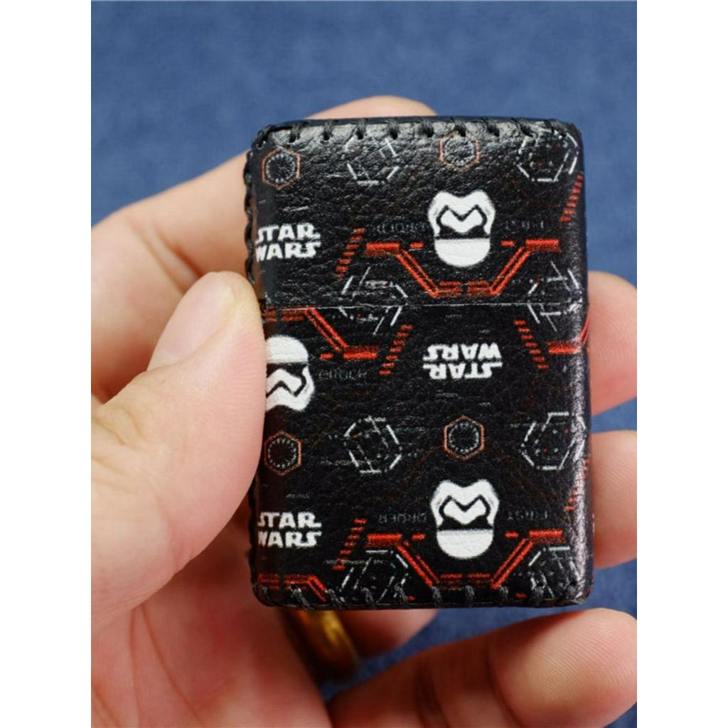 Giao hàng 2 giờ Thích hợp cho Vỏ bảo vệ bằng da bật lửa Zippo Armor Case Slim Hẹp Machine 1941 Langsen chống sốc