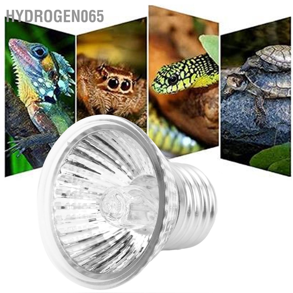 E27 Bóng đèn sưởi ấm Bể cá tắm nắng cho Rùa bò sát 220‑240V Hydrogen065
