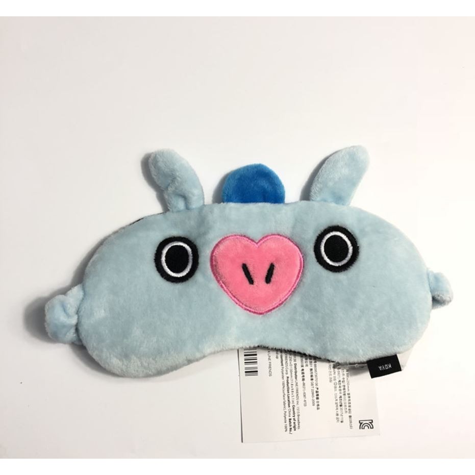 Bịt mắt bông BTS có lót siêu êm ái