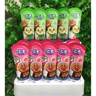 Kem đánh răng lion nhật bản nuốt được
