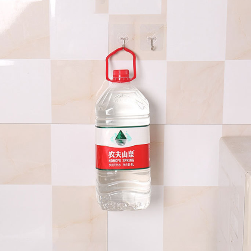 Hook viscose wall hanging coat hook free punching sticky hook seamless wall bathroom kitchen hook