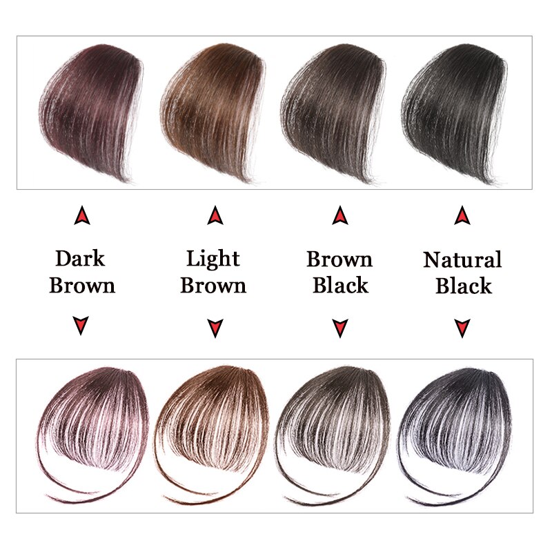 Tóc mái thẳng kèm 1 kẹp cho nữ