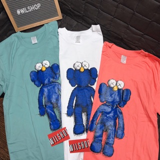 Kaws xanh - áo unisex size usa