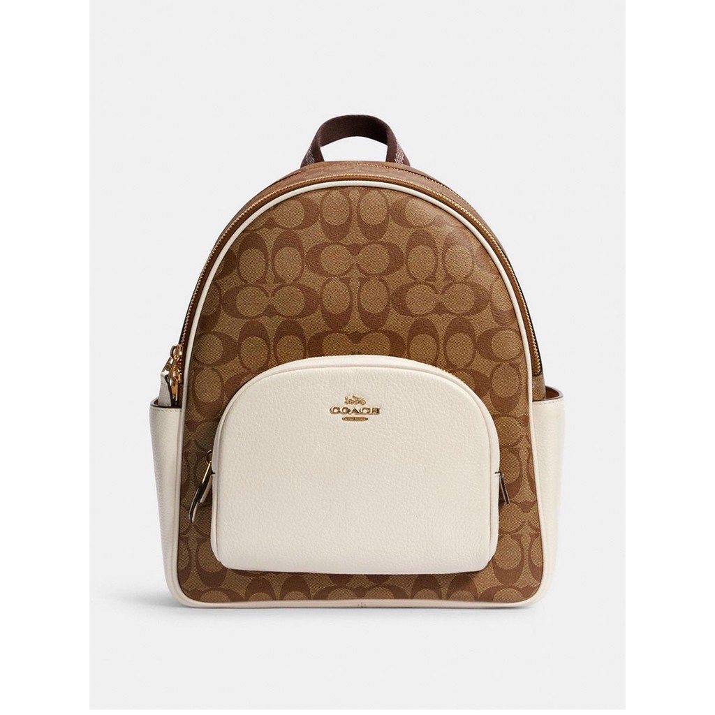 Balo Coach Court Backpack In Signature Canvas