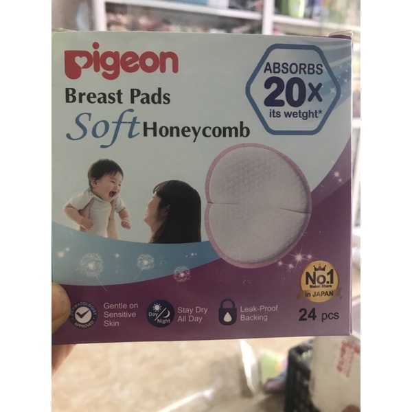 Thấm sữa pigeon( loại giặt được ) 24 miếng mỏng