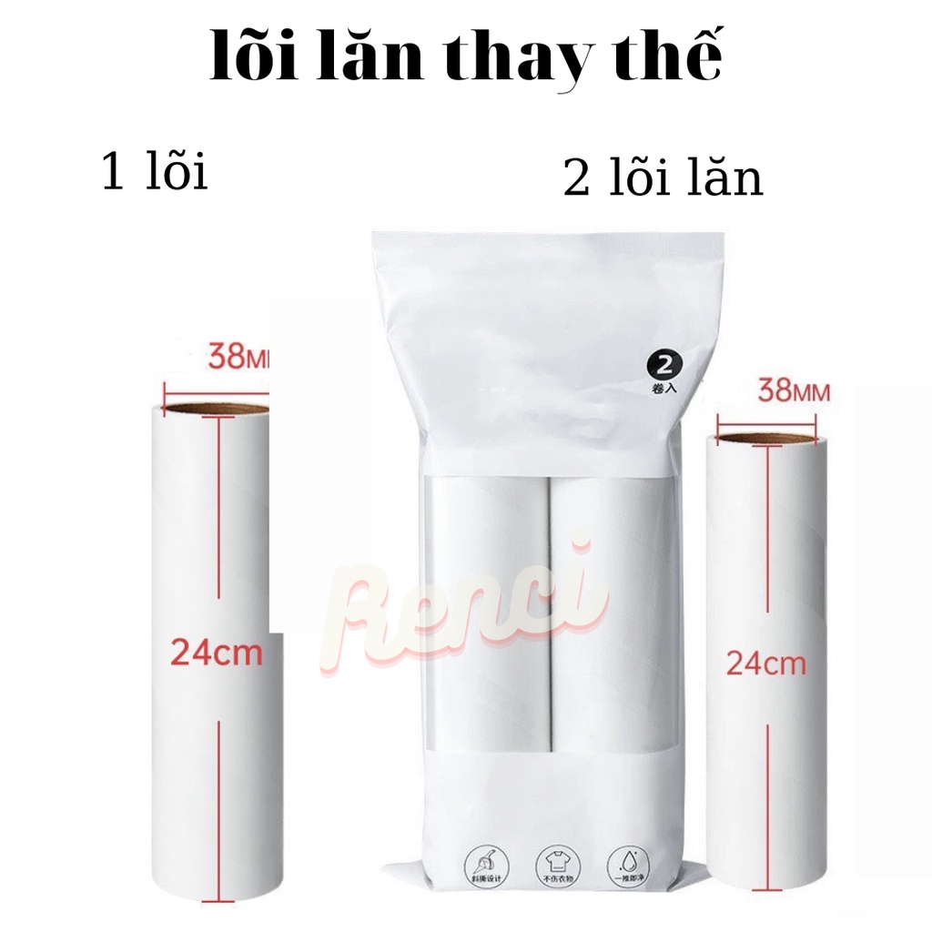 Cây lăn bụi cán dài làm sạch ga gối quần áo rèm cửa sàn nhà ghế sofa lông chó mèo bụi mịn
