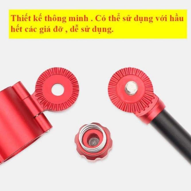 [QUATANGKHOALINK ,CHAN ,CHI]    [FREESHIP]Ngoe Chống Cần Câu Đài, Gác cần Câu cá Carbon Cao Cấp Siêu Bền DCC7