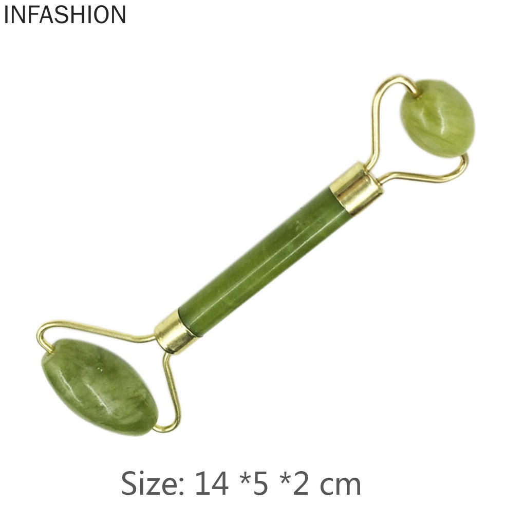 [Hàng mới về] Cây lăn mát xa mặt/cổ hai đầu tiện dụng