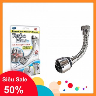 VÒI RỬA BÁT INOX TĂNG ÁP XOAY 360 ĐỘ[muarevodich]