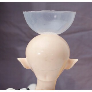 Mũ chup đầu may tóc giả cho búp bê