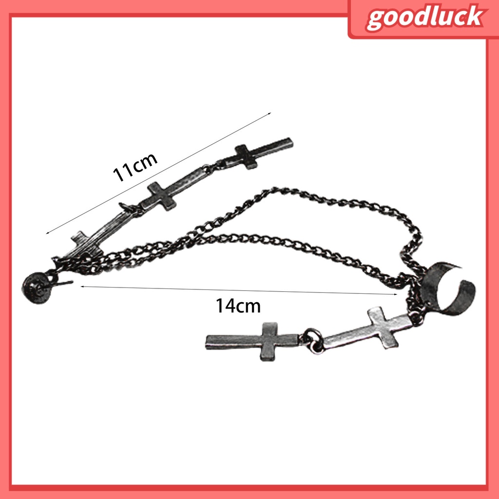 Đôi khuyên tai dài tua rua phong cách Gothic thời trang cho nữ