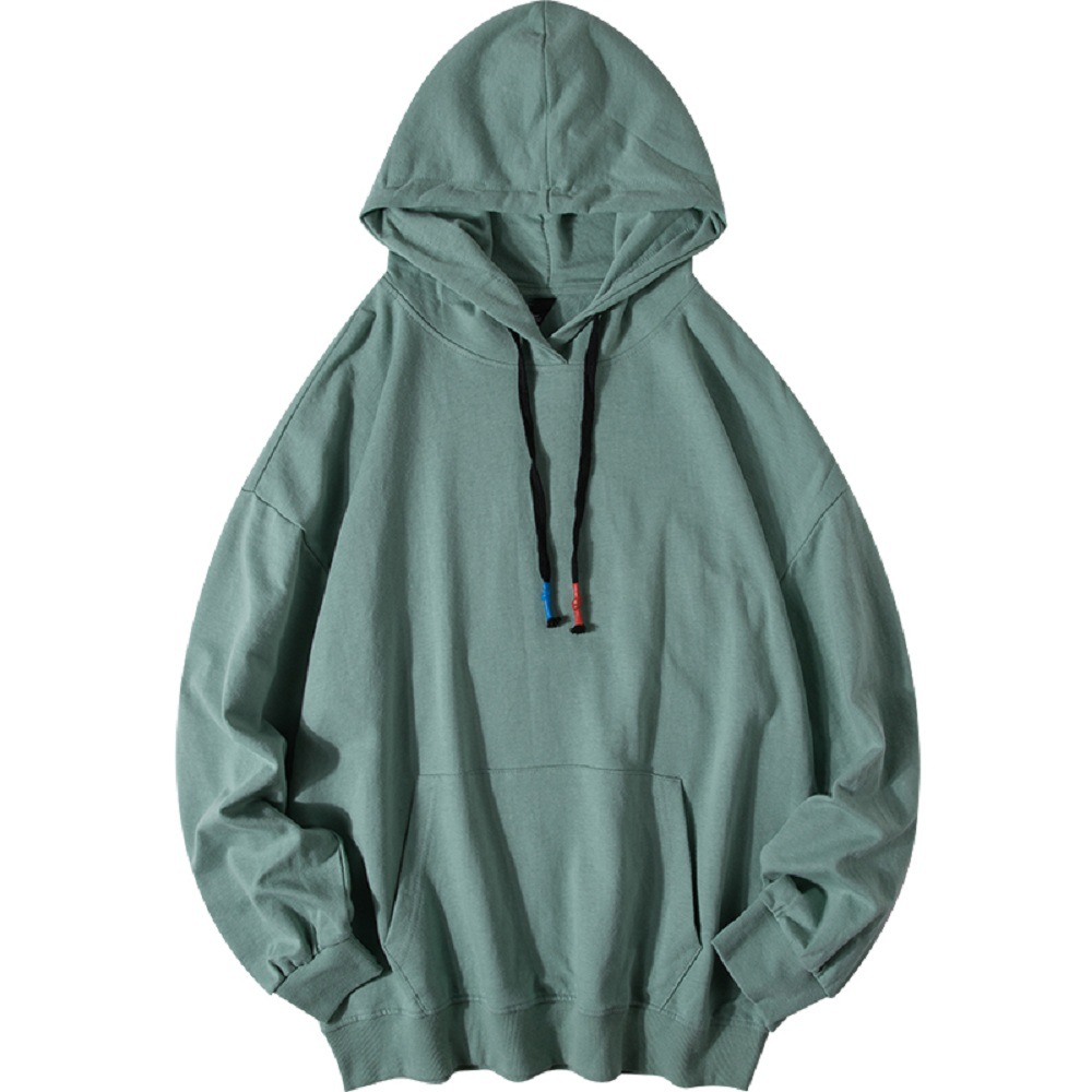 Áo hoodie dáng rộng phong cách trẻ trung nhiều màu tùy chọn cho nam