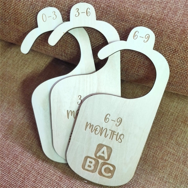 Set 7 Móc Treo Đồ Họa Tiết Hoạt Hình Dành Cho Bé Sơ Sinh Đến 24 Tháng Tuổi