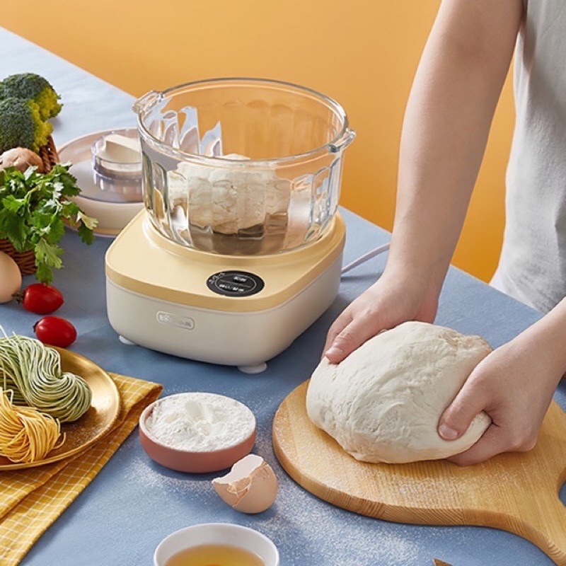 Máy nhào bột đánh bột và trộn bột đa năng mini bear HMJ - A20E1 BẾP NHÀ BEAR