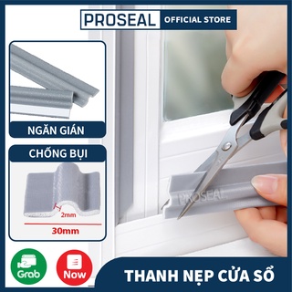 Nẹp Xốp Chắn Khe Hở Cửa Sổ, Chống Gió Lùa, Ron Chặn Cửa Cản Bụi Dùng Cho Cửa Nhôm Kính Kéo, Đẩy Ngăn Đi Hơi Máy Lạnh