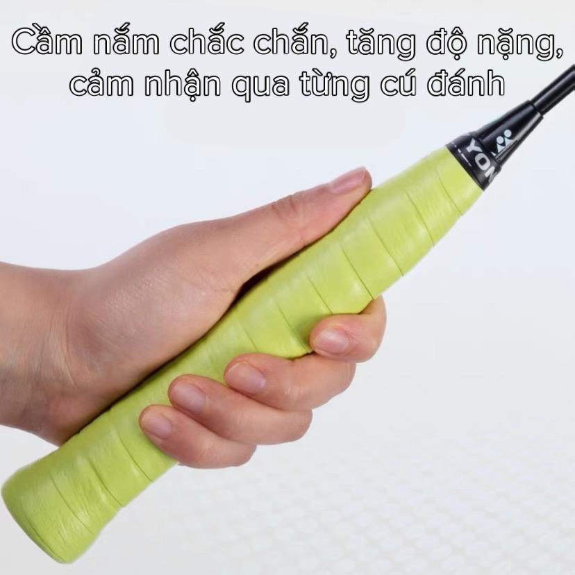 Quấn cán vợt cầu lông yonex chính hãng, quấn vợt êm tay bảo vệ cốt vợt