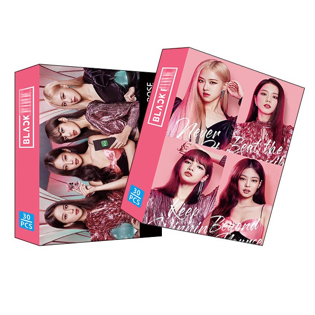 Lomo Blackpink hộp thẻ ảnh nhóm Blackpink