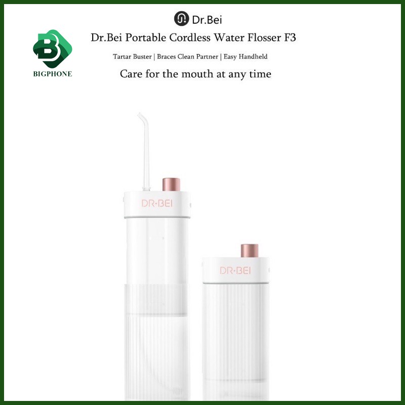 Máy tăm nước Xiaomi Dr Bei Water flosser F3 - Tiện lợi du lịch gấp gọn gàng