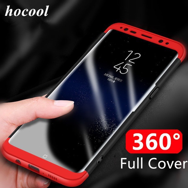 Ốp lưng Samsung Galaxy nhựa siêu mỏng bảo vệ toàn diện 3 trong 1 cho S6/S7 phone case