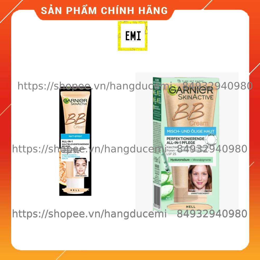 Kem nền Garnier BB cream Mua tại Đức
